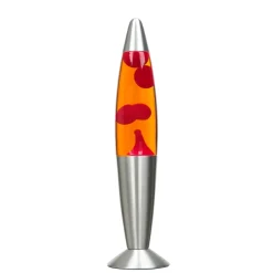 Clearance Easylight Retro Lavalampe Rot Orange Kabelschalter G9 TIMMY