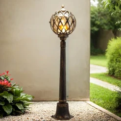 Sale Easylight Retro Wegeleuchte Außen in Schwarz Kupfer KAIRO