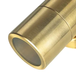 Lido Rostfreie Wandleuchte Messing IP54 GU10 PHILIPOS* Außenwandleuchten|Moderne Lampen