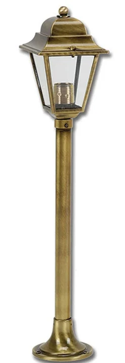 Online Lido Rostfreie Wegbeleuchtung Garten Messing H:86cm