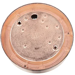 Sale Lido Runde Außenleuchte Kupfer aus Messing G9 Ø14cm