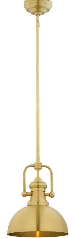 Jupiter Runde Deckenlampe Loft Metall E27 Ø30,5 cm in Kupfer