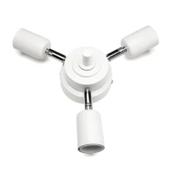 Online Duolla Runde Deckenlampe Stoff Ø50cm Braun blendarm