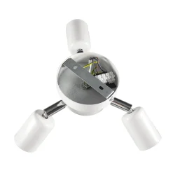 Online Duolla Runde Deckenlampe Stoff Ø50cm Braun blendarm