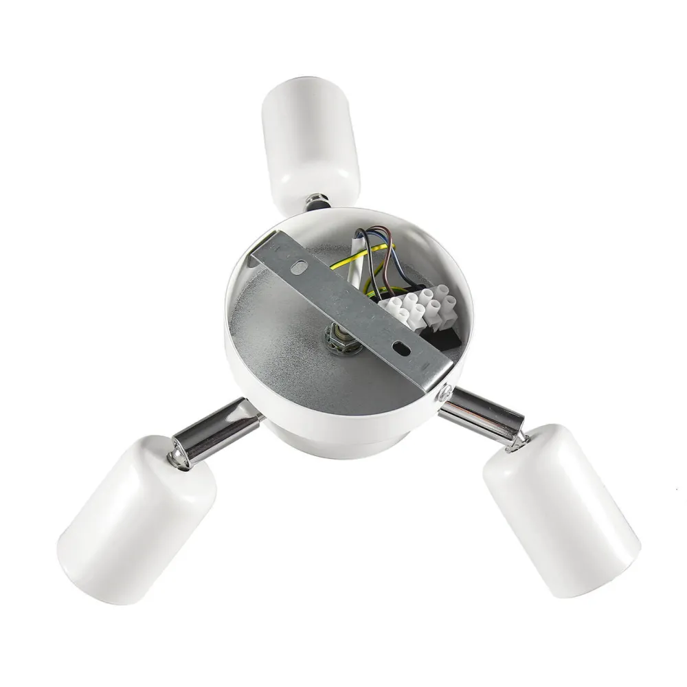 Online Duolla Runde Deckenlampe Stoff Ø50cm Braun blendarm