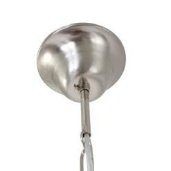 Steinhauer Runde Hängelampe Glas Metall Ø45 cm E27 gemütlich* Hängelampen|Bürolampen