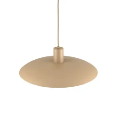 TK Lighting Runde Hängelampe Metall Sandgrau Ø41 cm E27 Loft* Hängelampen|Bürolampen