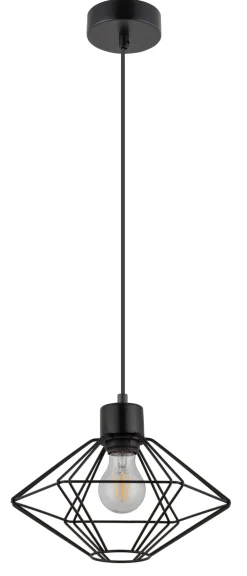 Sigma Runde Hängelampe Schwarz Metall E27 Ø28 cm stylisch* Vintage Lampen|Designerlampen