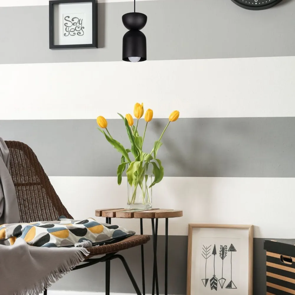 Sale Belis Runde Hängeleuchte Schwarz Metall Ø11 cm Minimalistisch