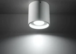 Discount Sollux Runde Innenlampe Weiß