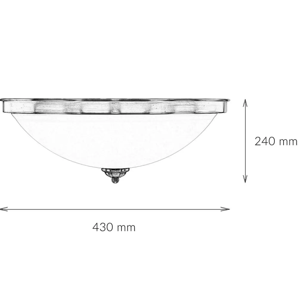 Easylight Runde Jugendstil Deckenleuchte ELISETT* Deckenleuchten|Flurlampen