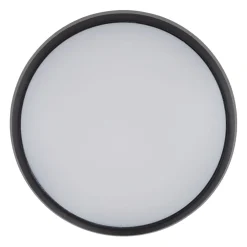 TK Lighting Runde LED Außenwandleuchte IP54 Aluminium Schwarz 18 W* Metall Lampen|Feuchtraumleuchten