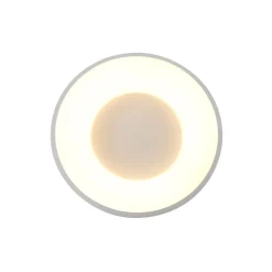 Outlet Steinhauer Runde LED Deckenlampe Weiß Ø38 cm 30 W 2700 K blendarm