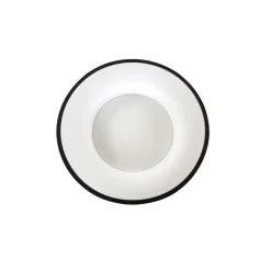 Steinhauer Runde LED Deckenleuchte Schwarz Weiß Ø38 cm 30 W 2700 K* Deckenleuchten|Led Lampen