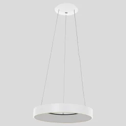 Steinhauer Runde LED Hängelampe Weiß Ø48 cm 2700 K 30 W wohnlich* Hängelampen|Led Lampen