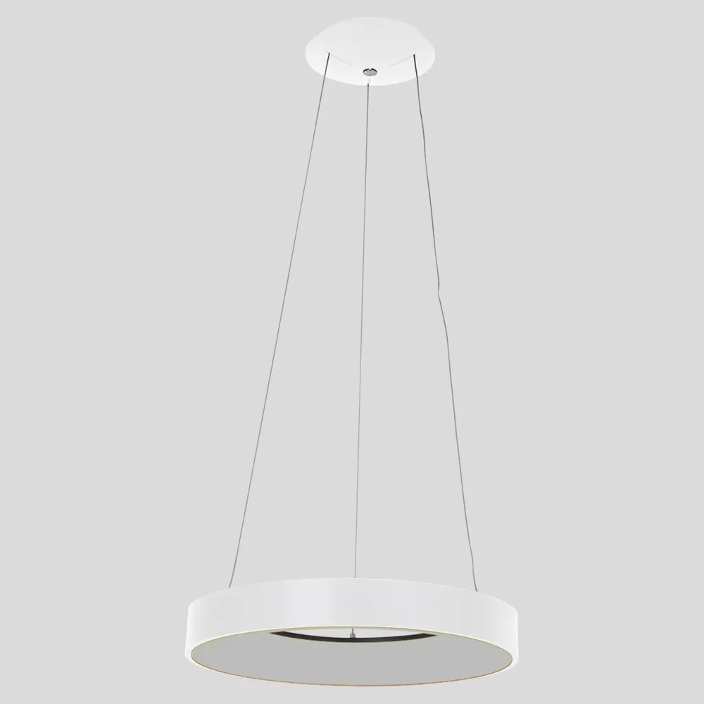 Steinhauer Runde LED Hängelampe Weiß Ø48 cm 2700 K 30 W wohnlich* Hängelampen|Led Lampen