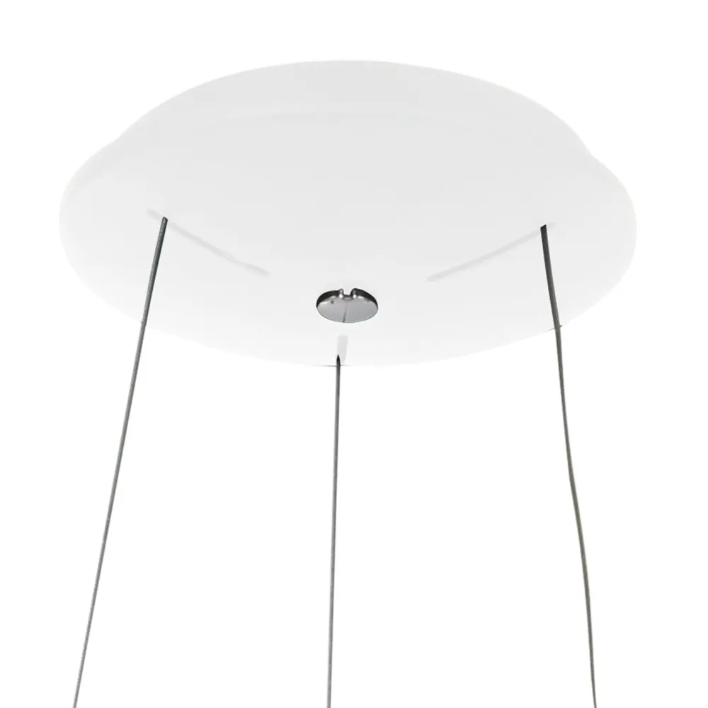 Steinhauer Runde LED Hängelampe Weiß Ø48 cm 2700 K 30 W wohnlich* Hängelampen|Led Lampen