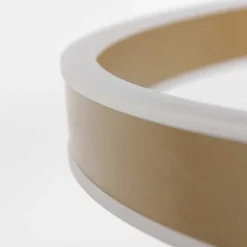 Best Steinhauer Runde LED Pendelleuchte in Gold B:60 cm 42 W stilvoll