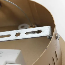 Best Steinhauer Runde LED Pendelleuchte in Gold B:60 cm 42 W stilvoll