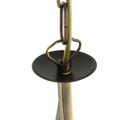 New Steinhauer Runde Pendelleuchte Glas Metall Ø45 cm E27 gemütlich