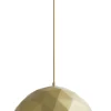 Sigma Runde Pendelleuchte Gold Metall stylisch E27 Ø50 cm* Hängelampen|Moderne Lampen