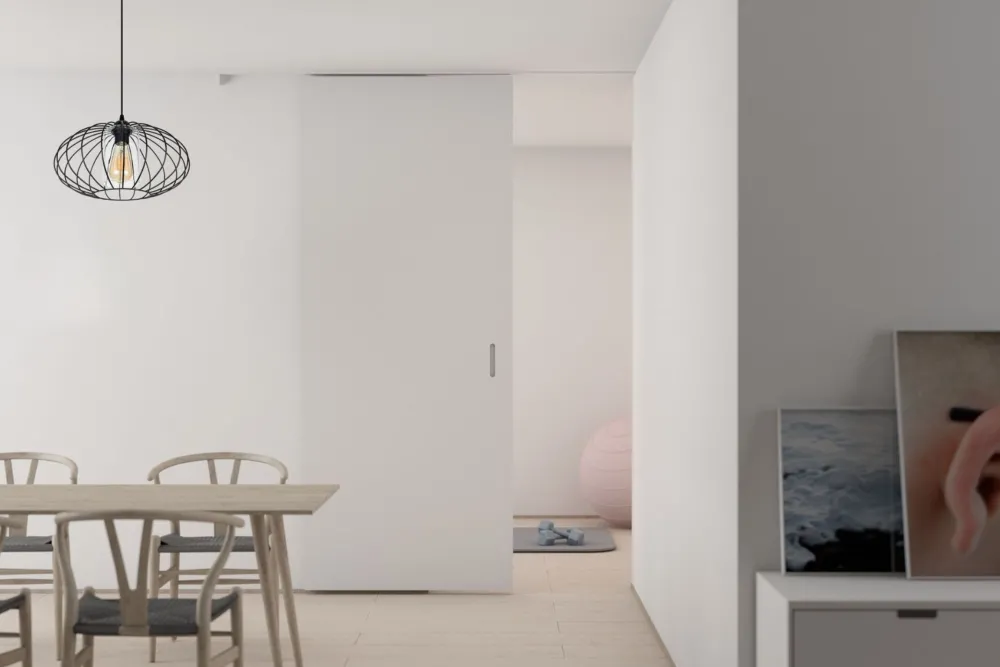 New Belis Runde Pendelleuchte Schwarz Metall Ø34 cm E27 Retro