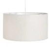 Invicta Interior Runde Pendelleuchte Stoff E27 Ø55 cm Modern in Natur* Schlafzimmer Lampen|Stofflampen