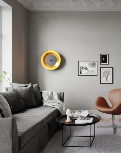 Outlet By Rydéns Runde Wandleuchte mit Kabel und Stecker Ø 50 Ø 50 cm