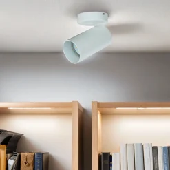 Nowodvorski Runder Deckenspot Weiß klein H:13cm kompakt GU10* Wandleuchten|Flurlampen