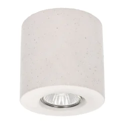 Spot Light Runder Deckenstrahler Weiß Beton akzentuiert Ø10cm* Spots|Küchenlampen