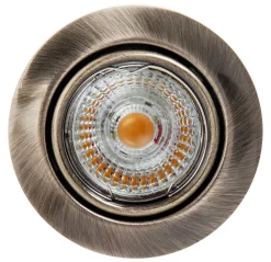 Spot Light Runder Einbauspot Metall mit LED 5W zielgerichtet* Spots