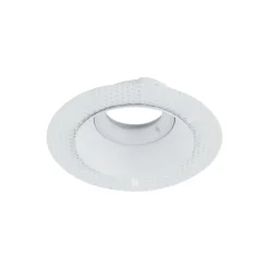 TK Lighting Runder Einbaustrahler Metall Glas Ø8,5 cm IP65 Weiß* Metall Lampen|Moderne Außenleuchten
