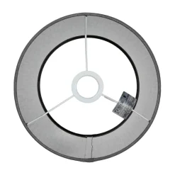 Outlet Nowodvorski Runder Stoffschirm für Stehlampen Zylinder Ø25,5cm