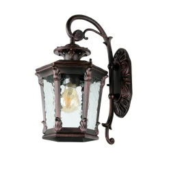 Nowodvorski Rustikale Außen Wandleuchte Bronze Antik 40cm AMUR* Außenwandleuchten|Rustikale Lampen