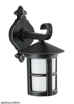 New SU-MA Rustikale Außenlampe KINGFISHER IP43 Schwarz E27