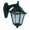 Clearance Lido Rustikale Außenlampe Messing E27 IP43 H: 26 cm in Grün
