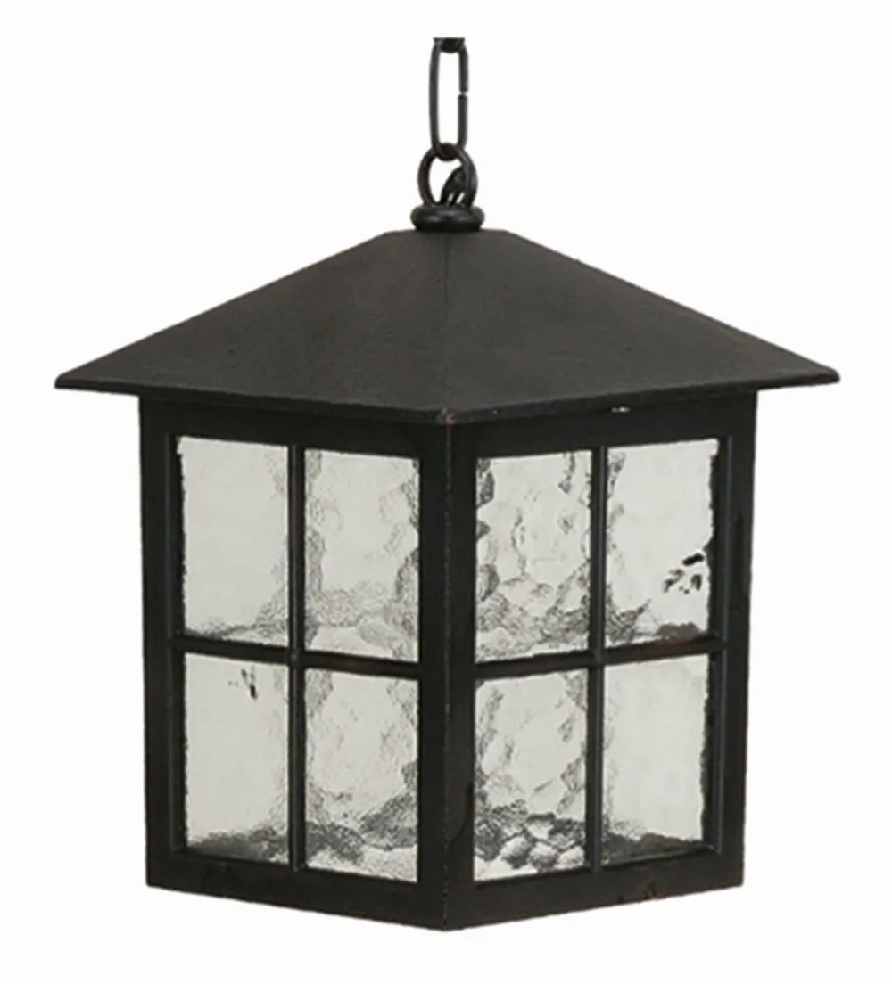 Lido Rustikale Außenlampe Schwarz IP43 regengeschützt* Rustikale Lampen|Hängeleuchten Außen