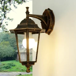 Easylight Rustikale Außenleuchte PARIS Kupfer Antik IP44 E27* Rustikale Lampen|Rustikale Außenleuchten