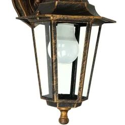 Easylight Rustikale Außenleuchte PARIS Kupfer Antik IP44 E27* Rustikale Lampen|Rustikale Außenleuchten