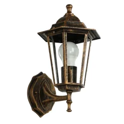 Outlet Easylight Rustikale Außenwandleuchte Kupfer Antik E27 PARIS