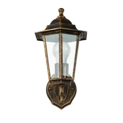 Outlet Easylight Rustikale Außenwandleuchte Kupfer Antik E27 PARIS