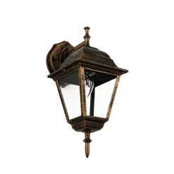 Easylight Rustikale Außenwandleuchte in Schwarz Kupfer TIROL* Rustikale Lampen|Rustikale Außenleuchten