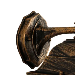 Easylight Rustikale Außenwandleuchte in Schwarz Kupfer TIROL* Rustikale Lampen|Rustikale Außenleuchten