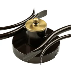 Discount Easylight Rustikale Deckenleuchte Schwarz Weiß AURORA