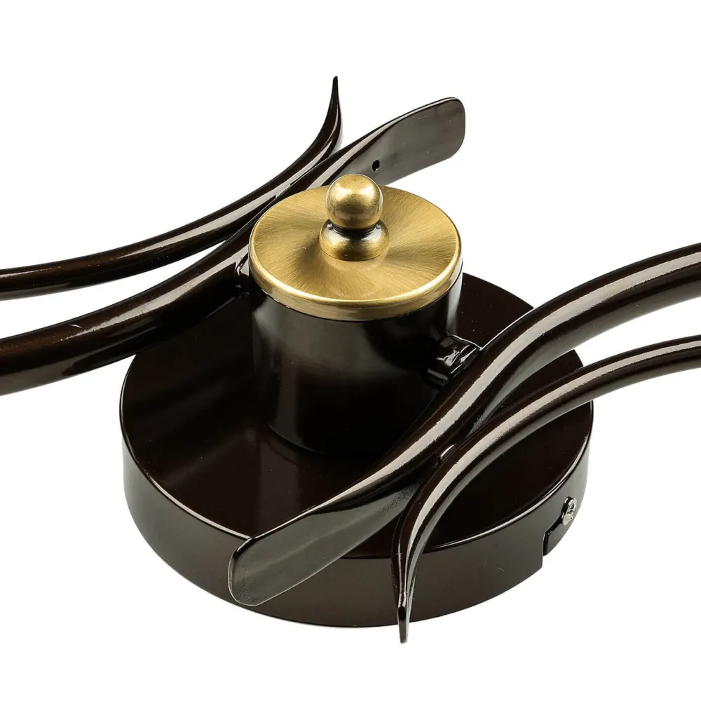 Discount Easylight Rustikale Deckenleuchte Schwarz Weiß AURORA