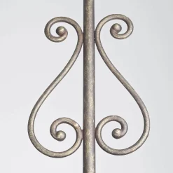 Giovanni Battista Rustikale Deckenleuchte Stoffschirm Handarbeit* Deckenleuchten|Flurlampen