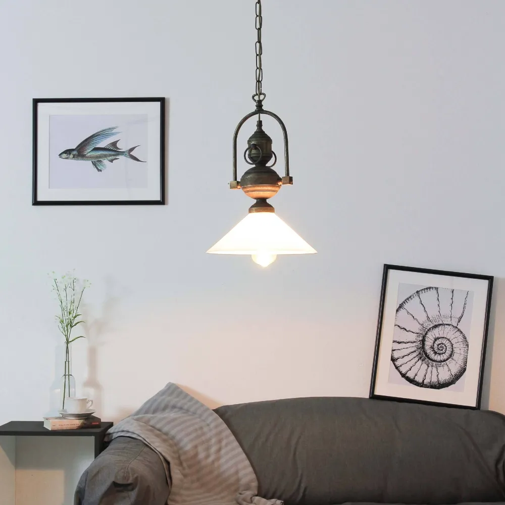Giovanni Battista Rustikale Hängeleuchte Pendellampe E27 Fiordo