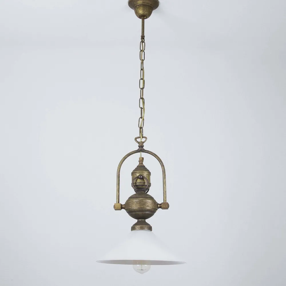 Giovanni Battista Rustikale Hängeleuchte Pendellampe E27 Fiordo