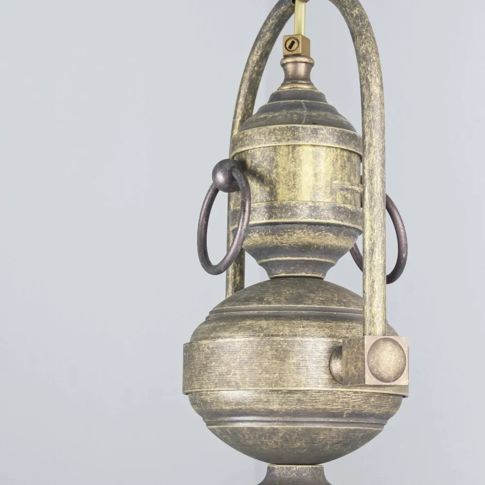 Giovanni Battista Rustikale Hängeleuchte Pendellampe E27 Fiordo