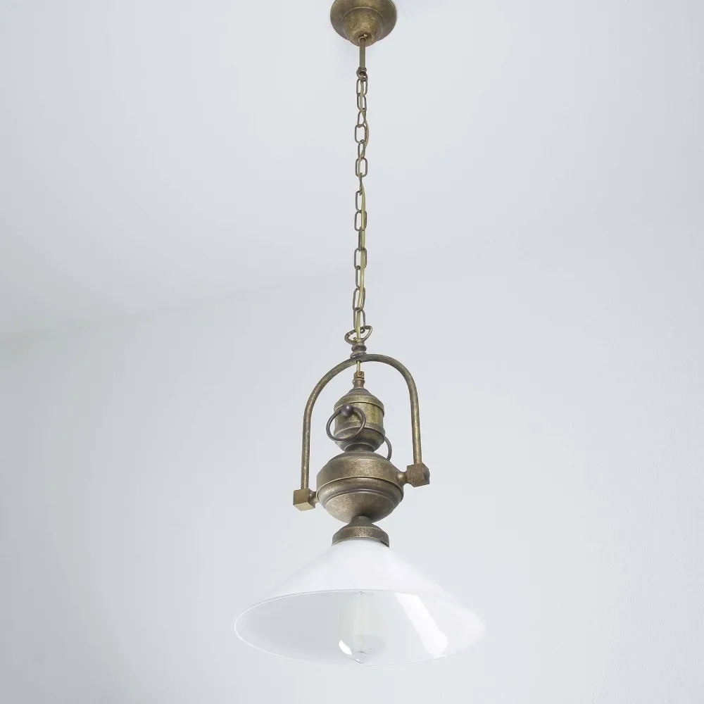 Giovanni Battista Rustikale Hängeleuchte Pendellampe E27 Fiordo